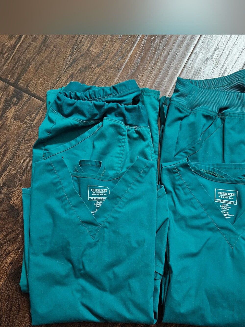 Womens Cherokee Hunter Green Medium/Medium Petite 2 Sets